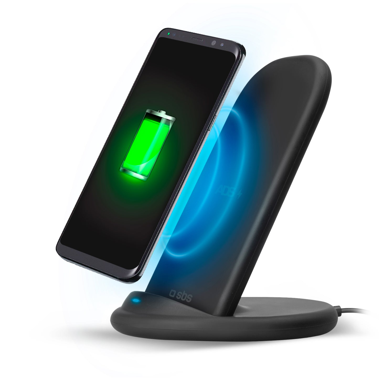 SBS mobile SBS Mobile Desktop Stand QI-Draadloze Lader 10W ADS - Zwart