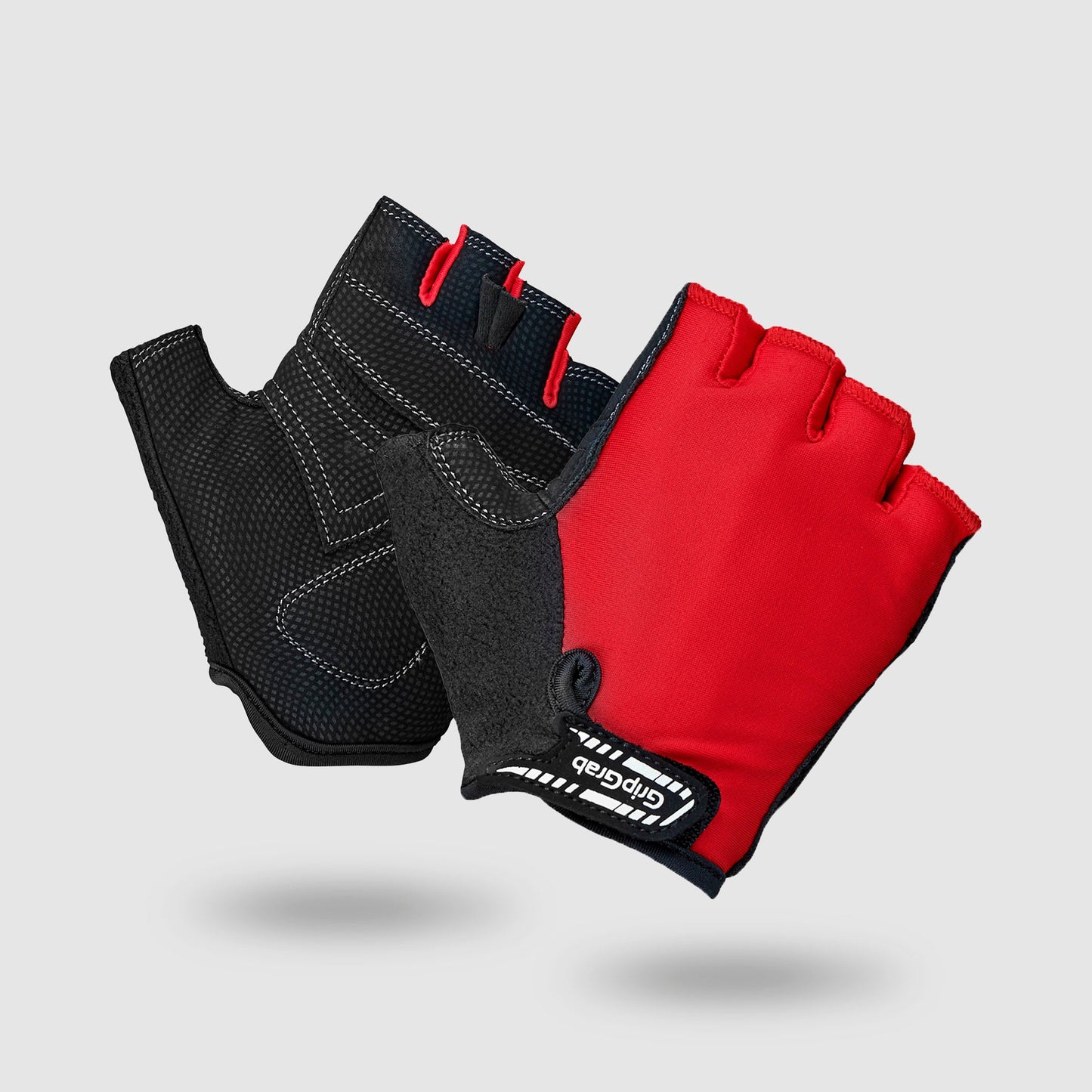 GripGrab - Kids' X-Trainer Junior Korte Vinger Zomer Kinder Fietshandschoenen - Blauw - Unisex - Maat L