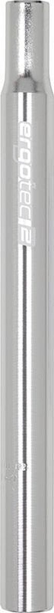 Ergotec Zadelpen Vast Kaars Ø 25,2 X L 300 Mm Aluminium - Zilver