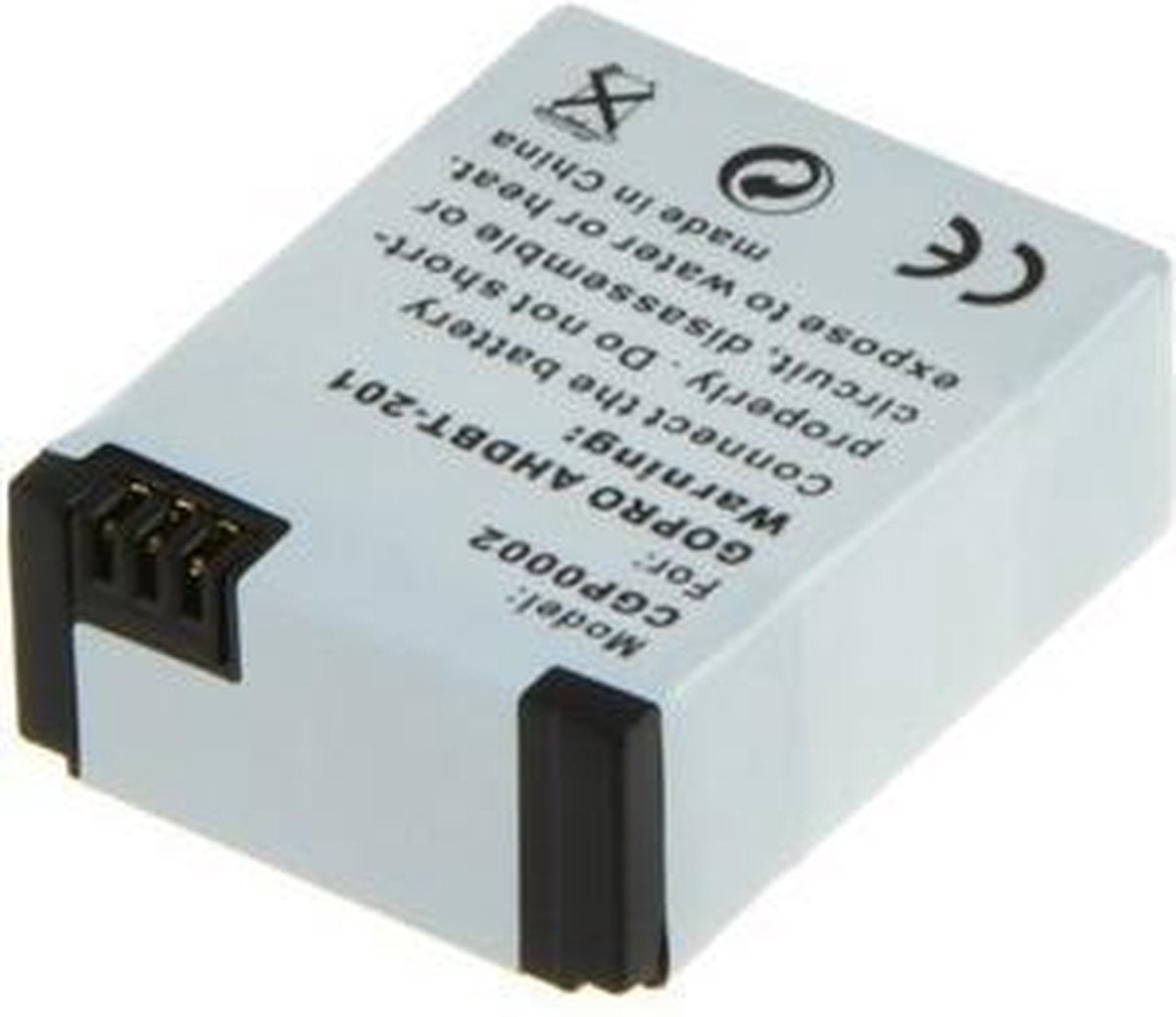 Jupio GoPro Hero 3 AHDBT-201 1050 mAh - Accu voor GoPro Hero3