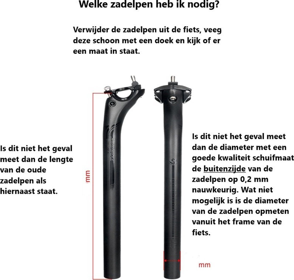 Ergotec Zadelpen Vast Patent 29,6 X 350 Mm Aluminium - Zilver
