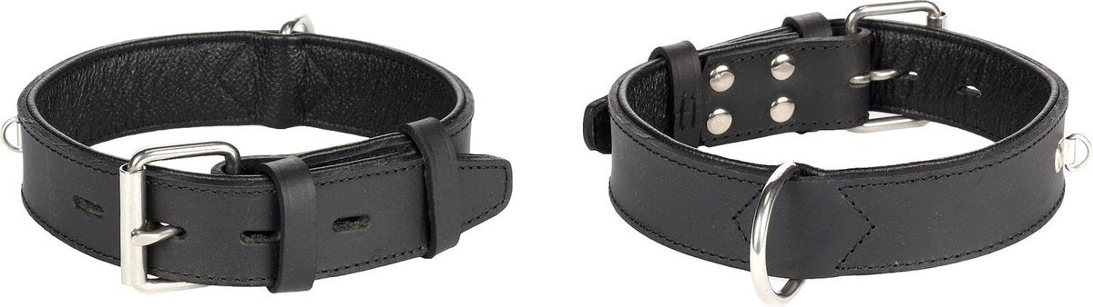 Flamingo Seattle halsband 52-64cm/40mm - Zwart