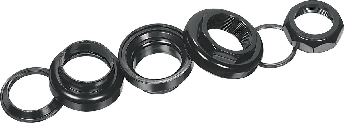 Ergotec Balhoofdset 35,0mm Met Draad 1 Inch Staal Zwart