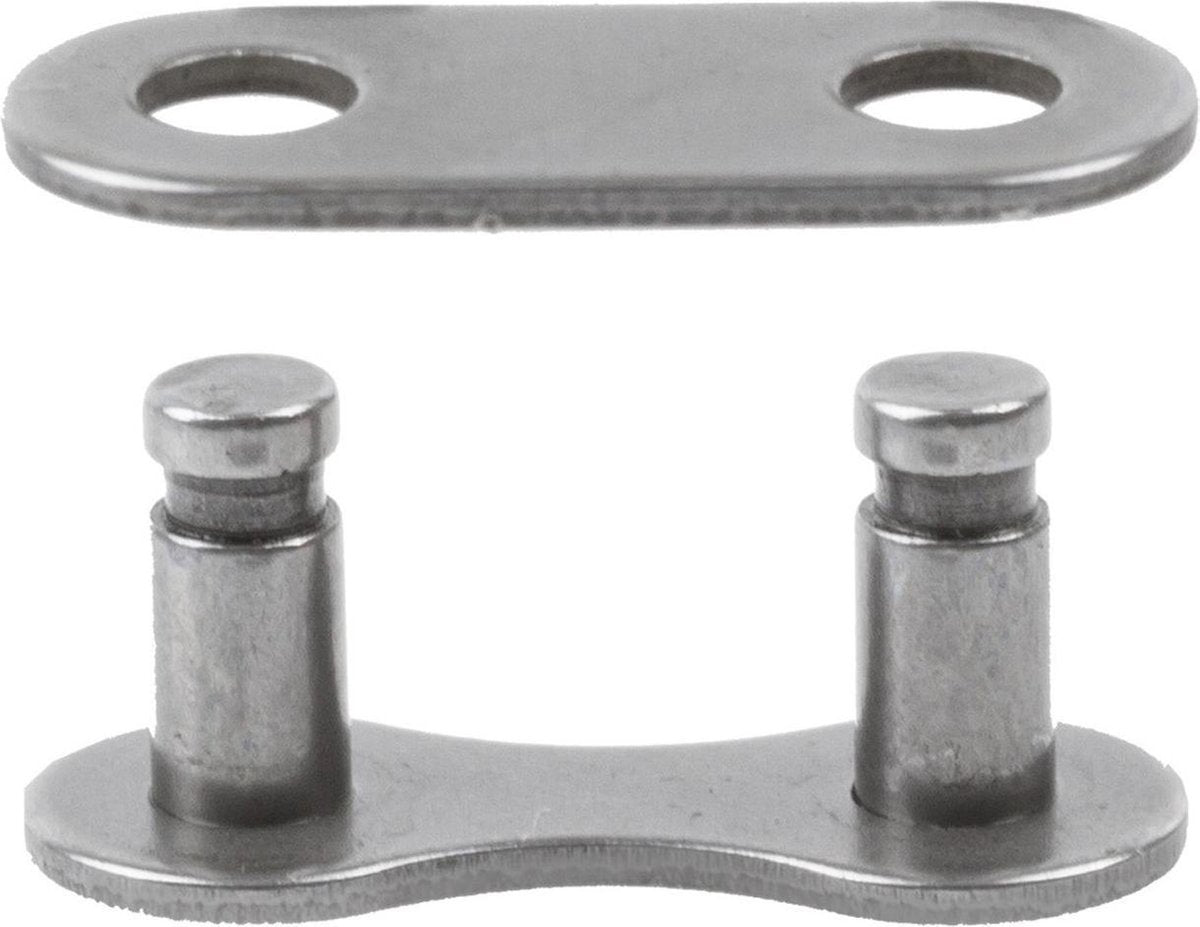 M-wave Kettingschakel Fusion 1/2 X 1/8 Staal 1s - Zilver