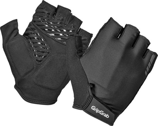GripGrab - ProRide RC Max Korte Vinger Zomer Fietshandschoenen met Padding - Zwart - Heren - Maat XL