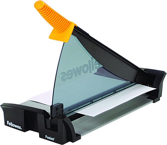 Fellowes papiersnijder Fusion A4 - 10 vel - Guillotine - zwart