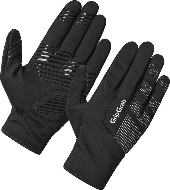 GripGrab RIDE 2 Windproof Spring-Autumn Gloves Black Maat L