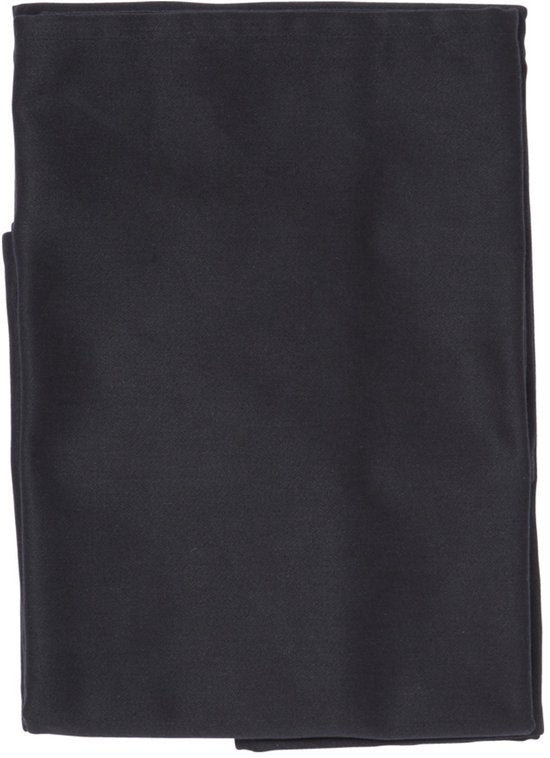 Tafelloper Gaston Linnen 45x120 cm - 2 stuks - Zwart