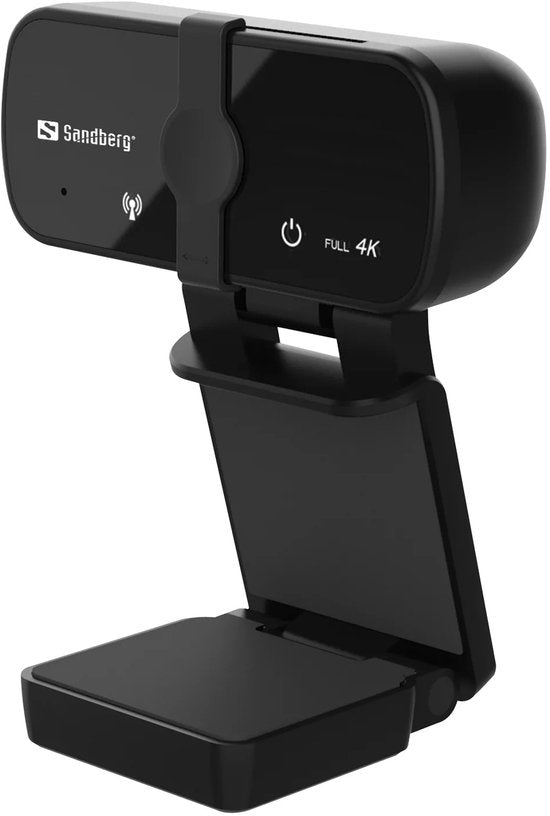 Sandberg USB Webcam Pro+ 4K Ultra HD USB Microfoon Autofocus Voor Laptop PC