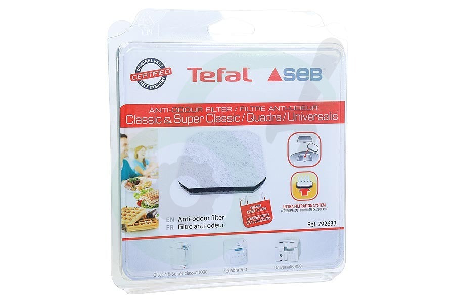 Tefal 792633 Houseware filter Grijs frituuraccessoire