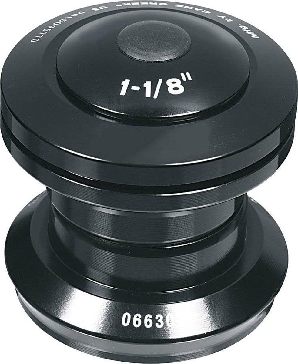 Ergotec Balhoofdstel 23,0mm Draadloos 1 1/8 Inch Staal - Zwart
