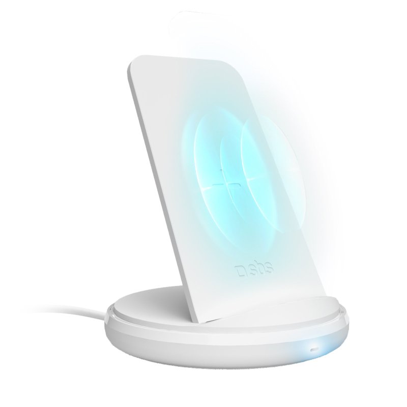 SBS Wireless Desk Holder charger 10W - Wit