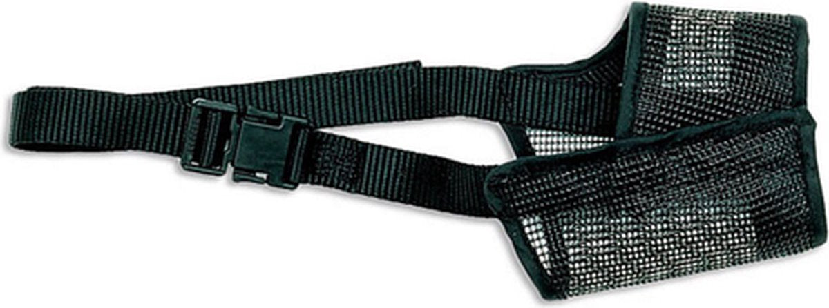 Coastal Best Fit Verstelbare Muilkorf voor honden - Maat 1 - Neusomtrek 8 cm - Zwart