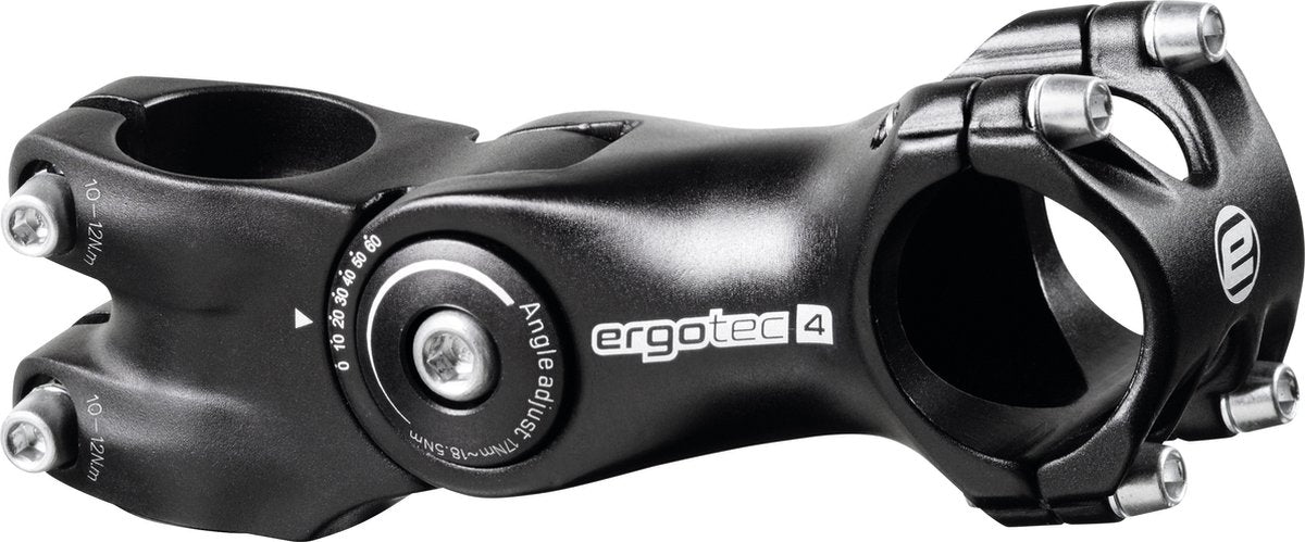 Ergotec Voorbouw Verstelbaar Octopus 2 105/70Mm 25.4 - Zwart