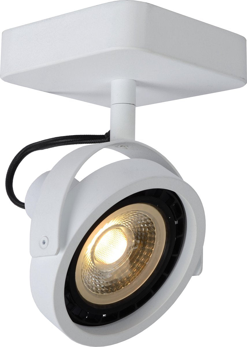 Lucide TALA LED Plafondspot - LED Dim to warm - GU10 (ES111) - 1x12W 2200K/3000K - Wit