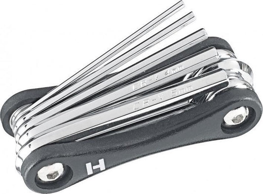 Ergotec Multitool 8 Functies 7,5 Cm - Zwart/zilver