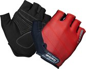 GripGrab - Rouleur Padded Korte Vinger Zomer Fietshandschoenen - Rood - Unisex - Maat S