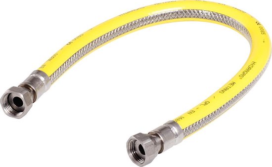 Raminex Superflex gasslang W730002 (RVS) - 100cm