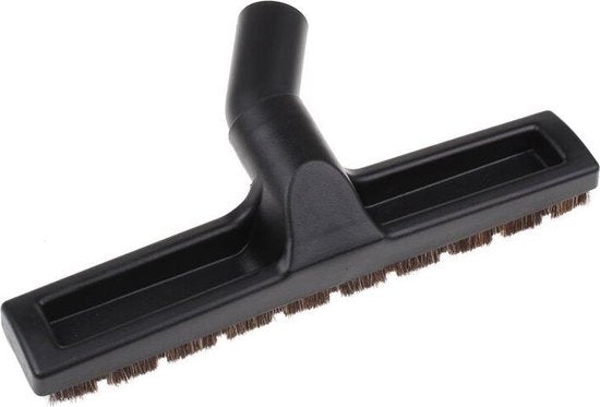 UNIVERSEEL - Parketborstel 32mm+PVC Wieltjes 30cm Breed V300 ECONOM PAARDENHAAR