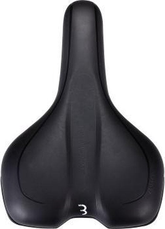 BBB Zadel Meander Active 185 mm zwart BSD-92