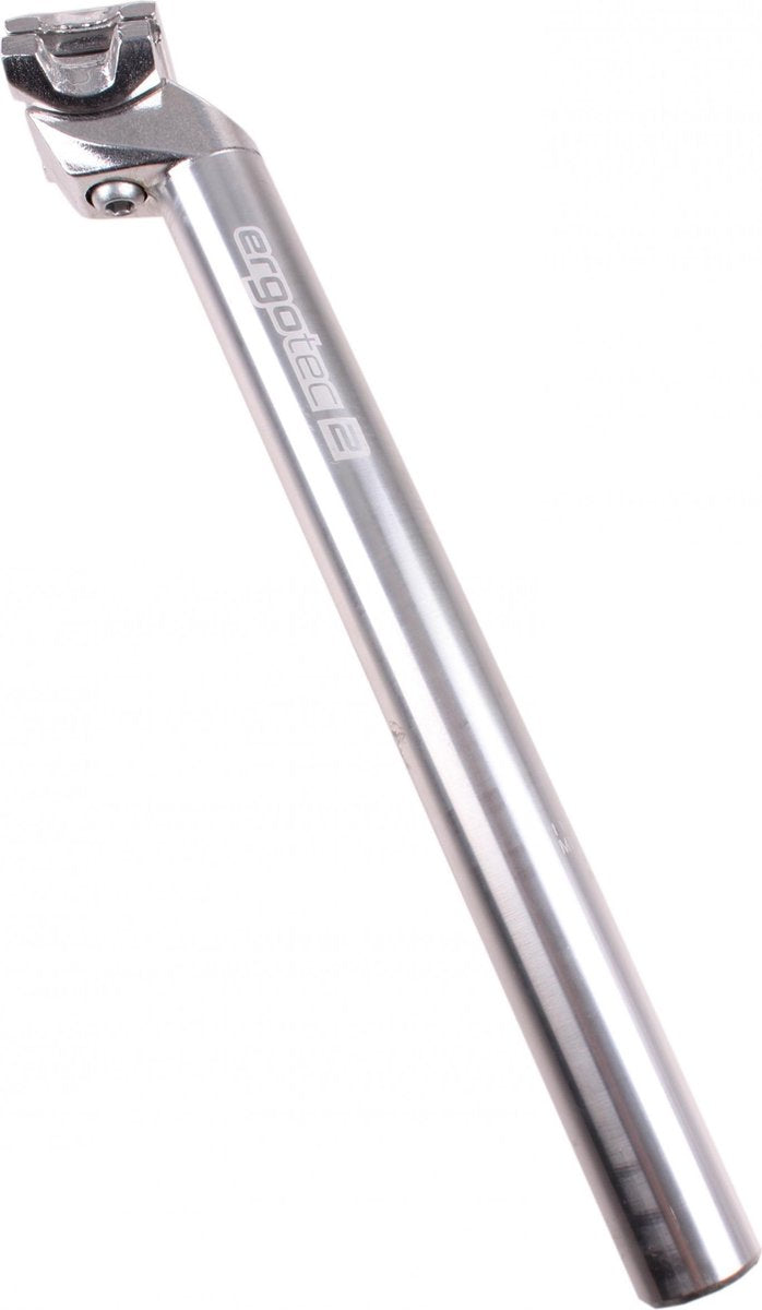 Ergotec Zadelpen Vast Patent 29,6 X 350 Mm Aluminium - Zilver