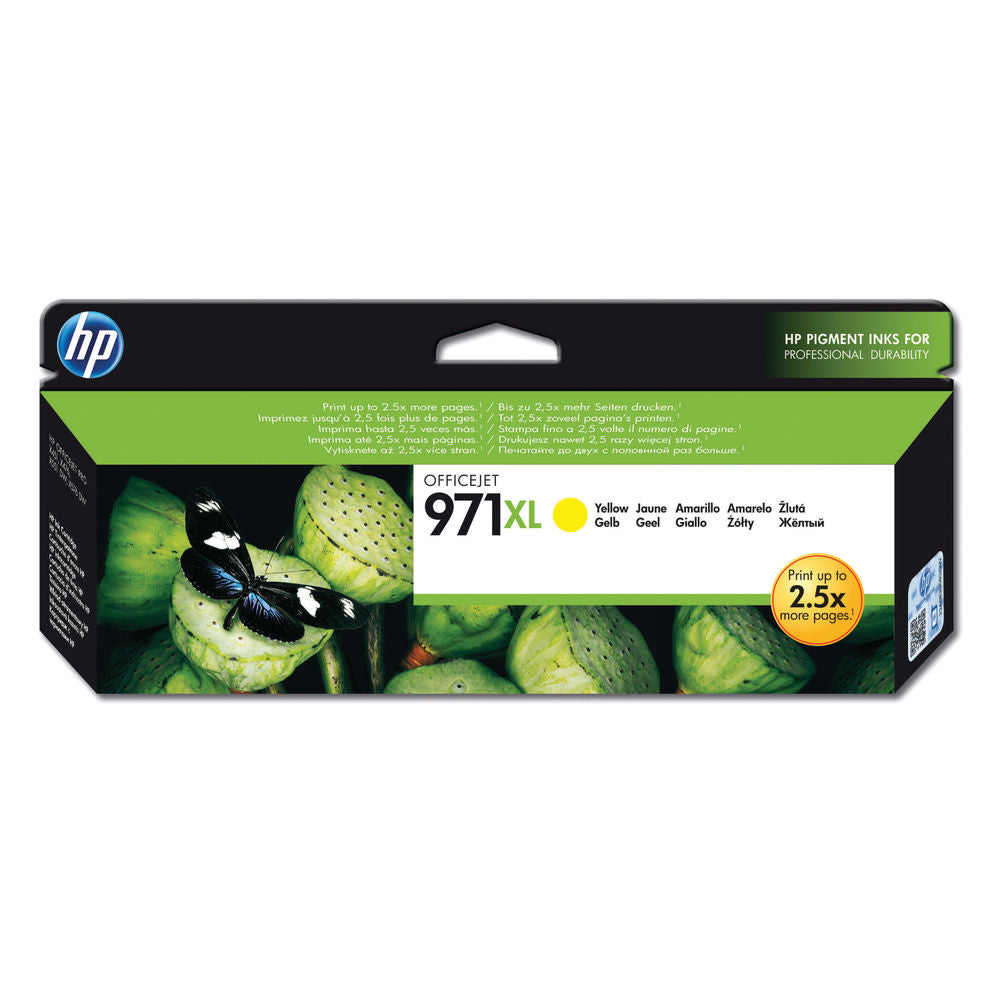 HP 971XL (CN628AE) Inktcartridge Geel - Hoge Capaciteit - Origineel