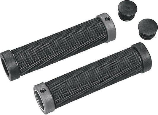 Ergotec Set Handvatten Tokio 130/130mm - Zwart/Grijs